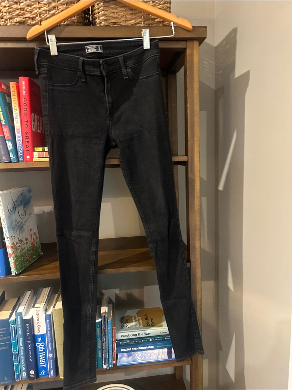 Abercrombie & Fitch Black Skinny Jeans